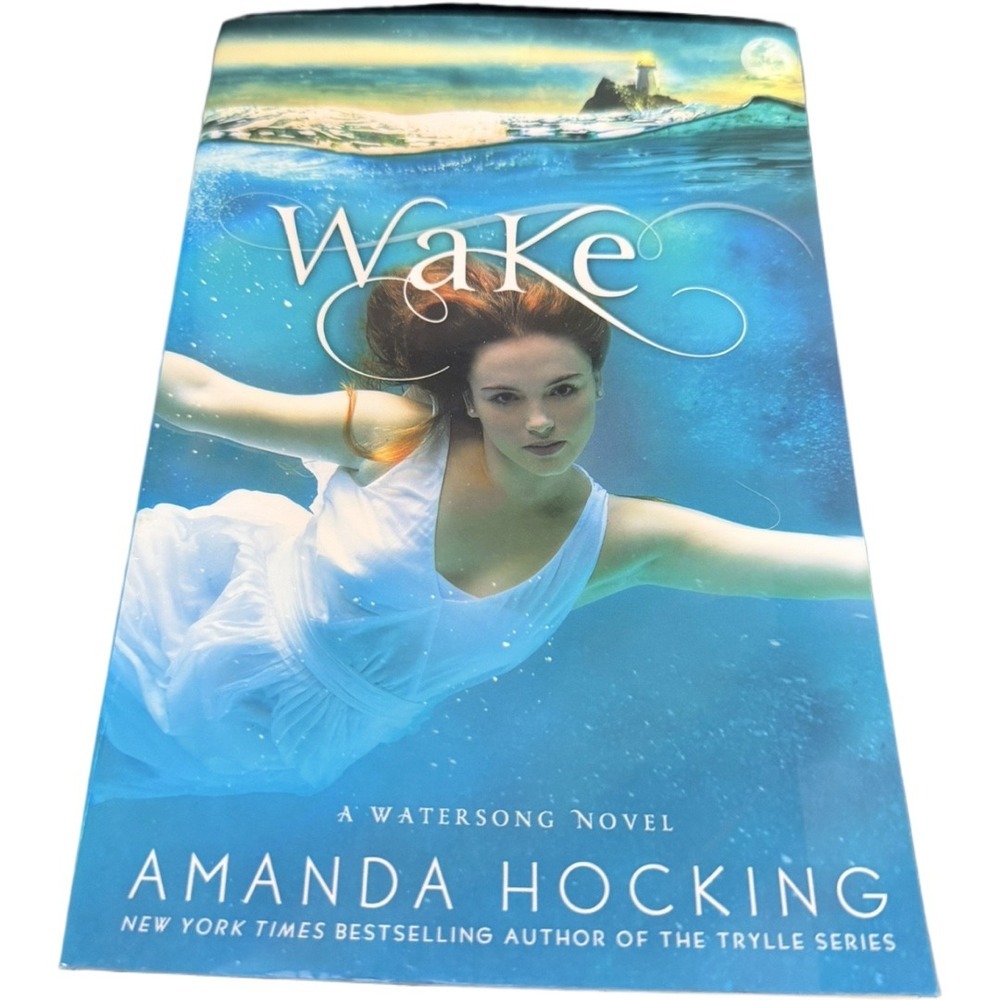 Wake by Amanda Hocking Paperback Watersong Book 1 Paranormal Romance